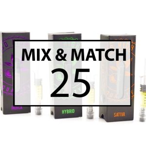 so high thc distillate mix and match – 25
