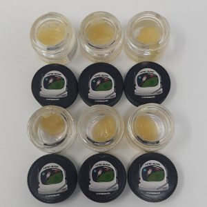 packaged live resin 1 gram by astro quads