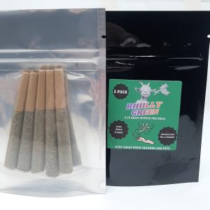 billy green 0.75g infused pre roll – 5 pack